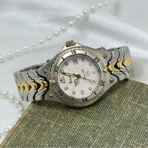 Two-Tone Bulova Marine Star Watch